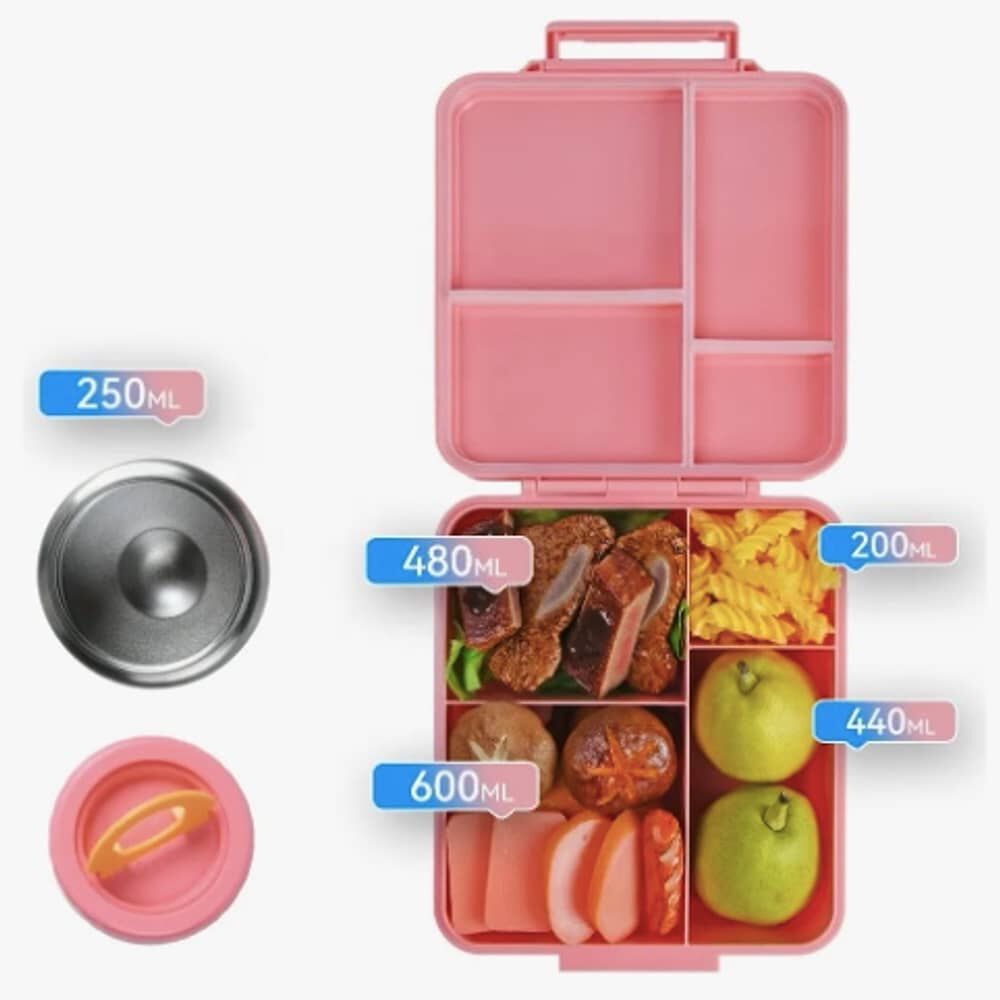 Termo Para Comida Rosado image number 1.0