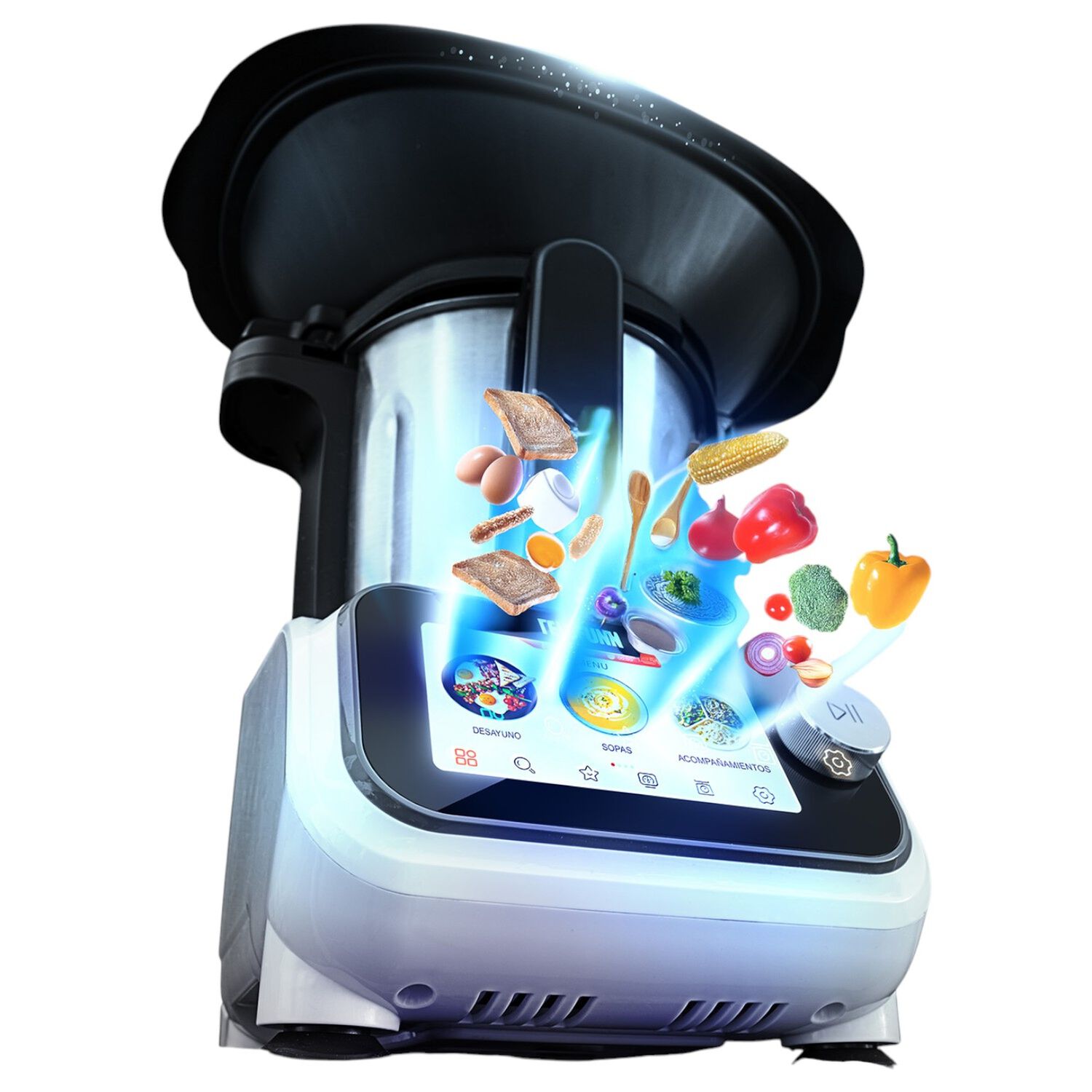 Robot De Cocina Touchscreen Telefunken Chef Wifi 1300w 3.5l image number 2.0