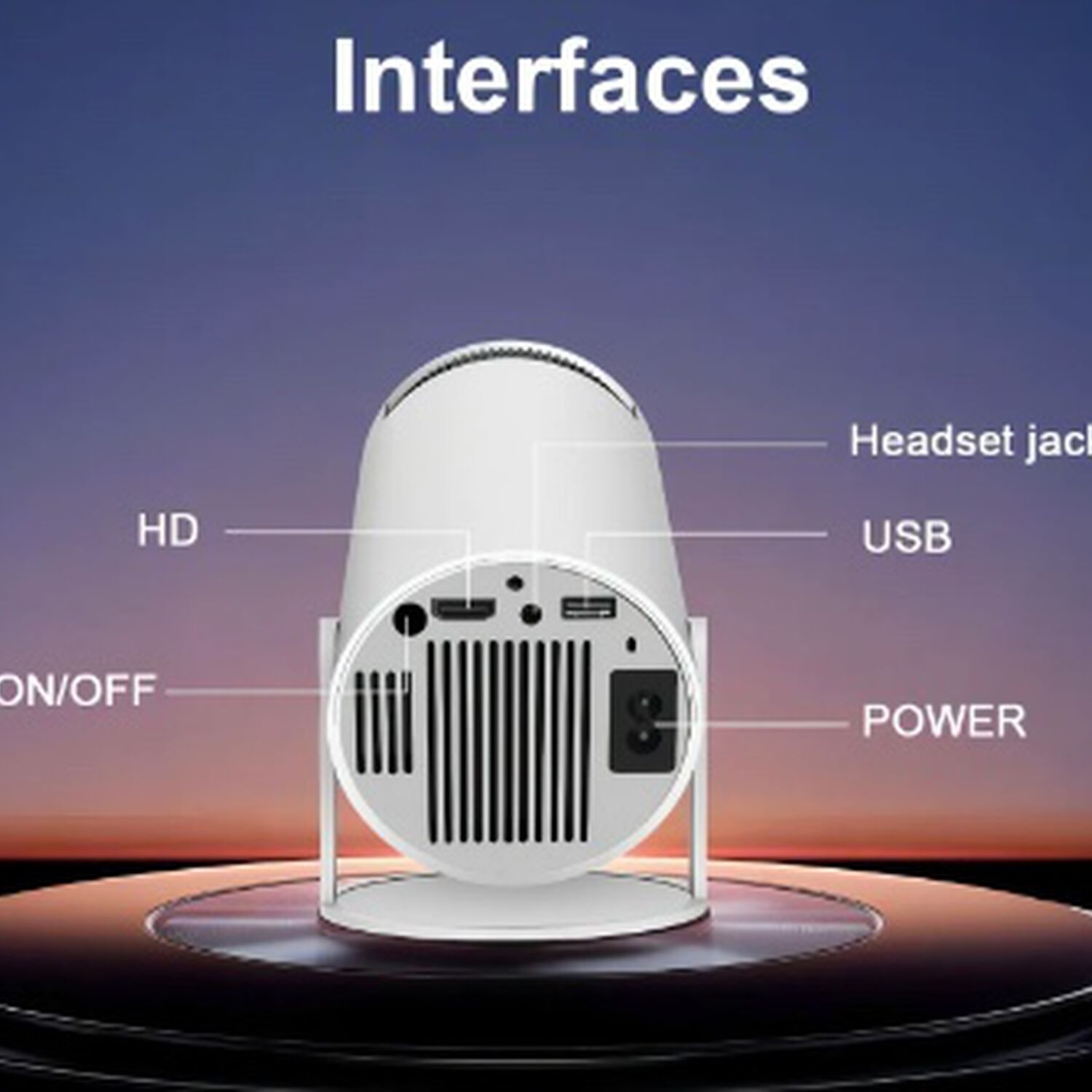 Proyector Mini Ultra Hd Projector Multimedia image number 6.0