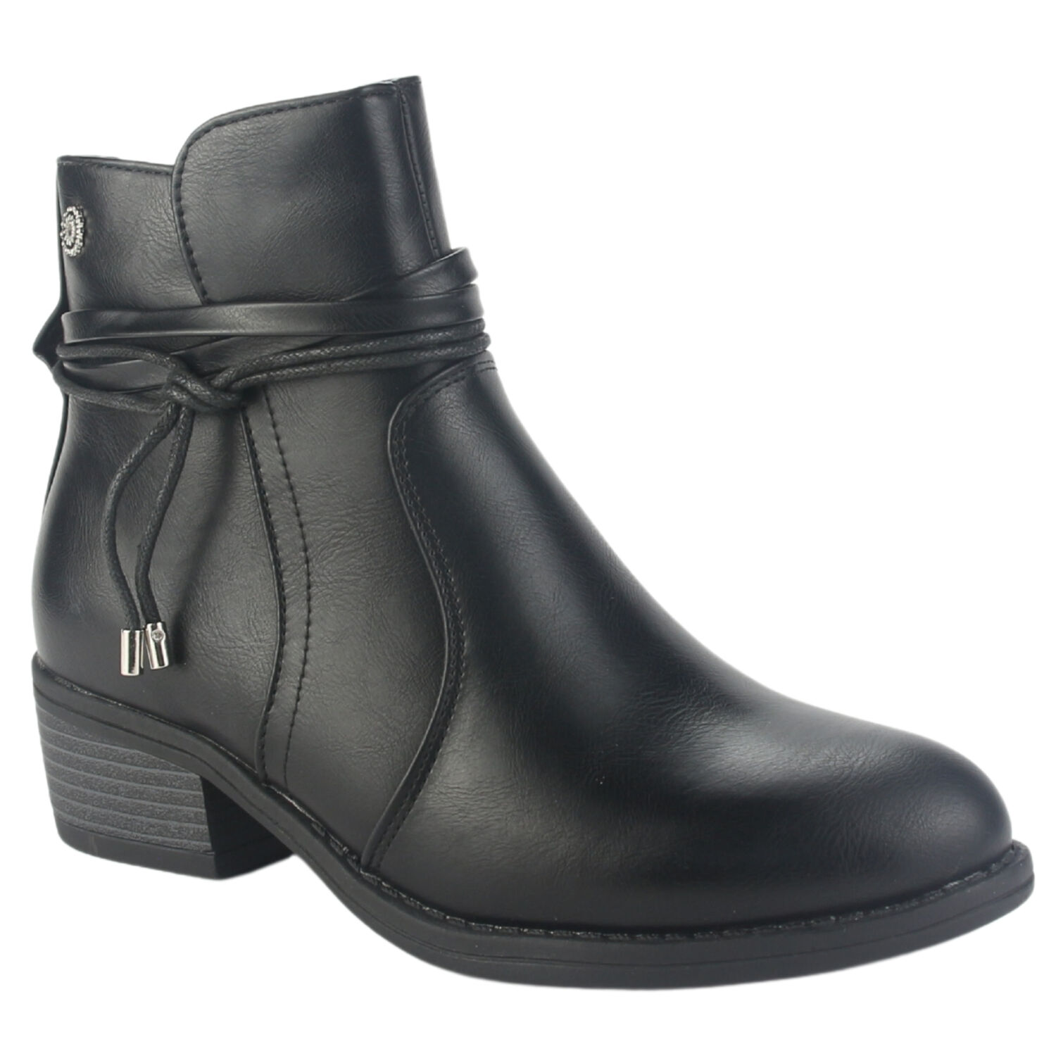Botin Chalada Mujer Trosi-1 Negro Casual image number 2.0