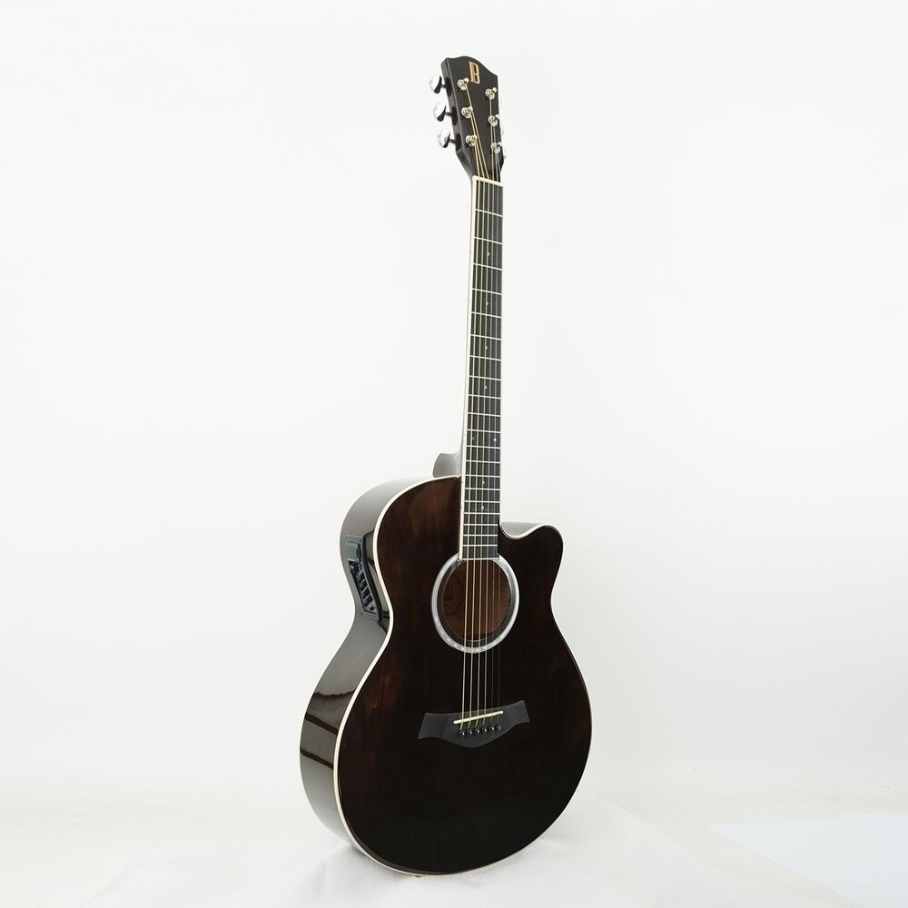 Guitarra Eq Cuer Met 40" Bands Glossy Bil-404-eq-tob Bilbao image number 1.0