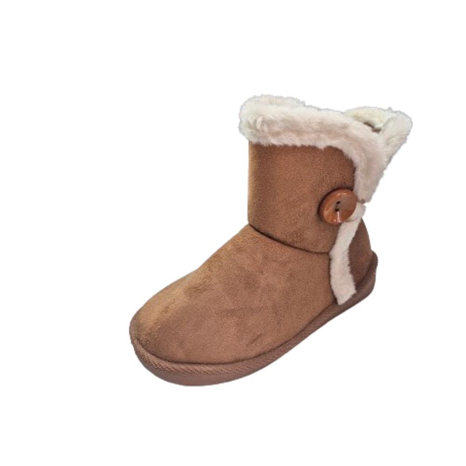 Bota De Invierno Ni&ntilde;a Caf Claro image number 0.0