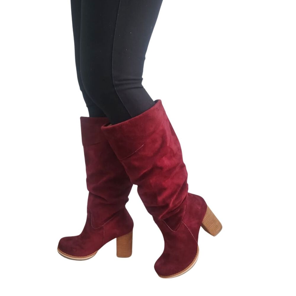 Bota Emily Burdeo Pao Pecados image number 0.0