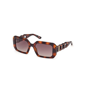 Lentes De Sol Havana Oscuro Degradé Guess