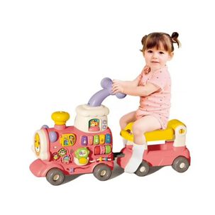 Juguete Caminador Andadera 5 En 1 Didactica Rosado Infantil