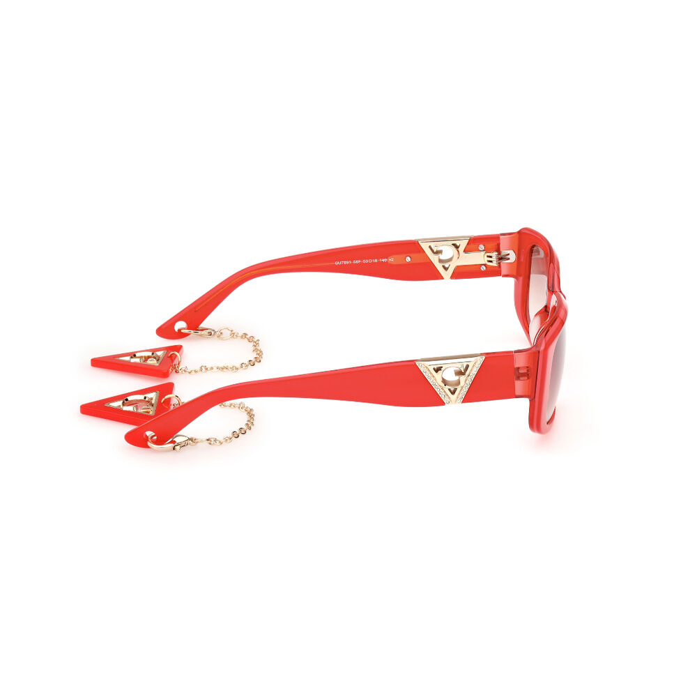 Lentes De Sol Shiny Red Guess image number 6.0