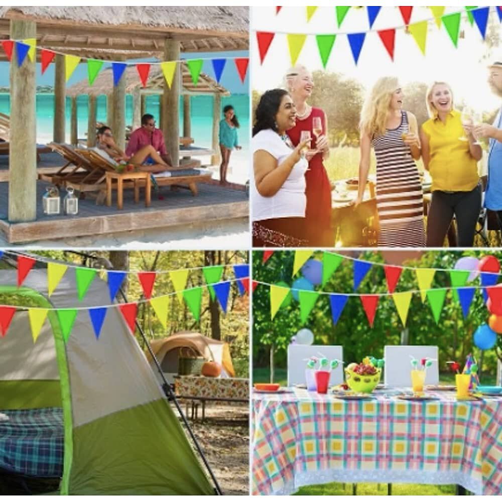 Guirnalda Decorativa 120 Banderines 70m image number 2.0