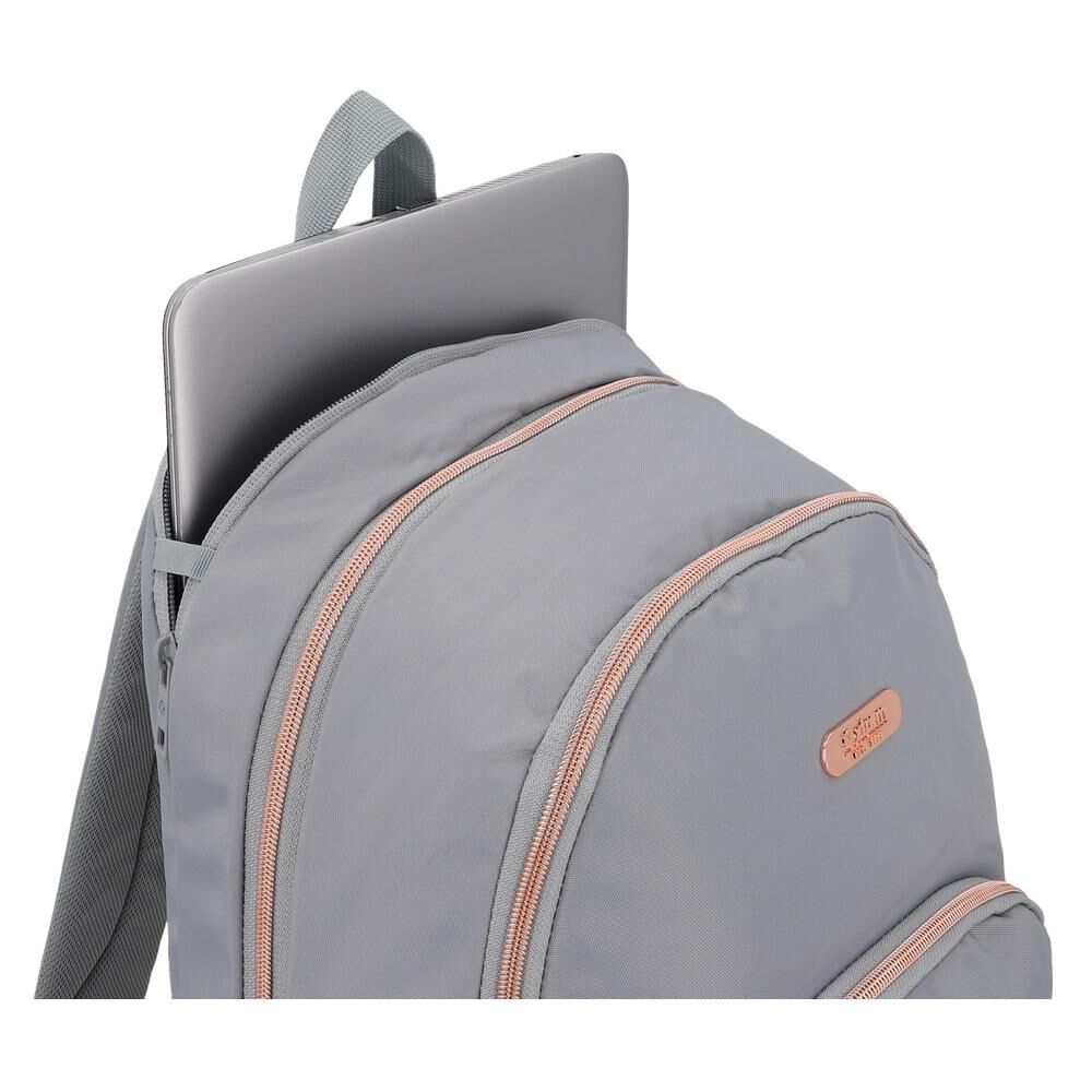 Mochila Notebook Xtrem Kansas 6xt Gris 15" image number 9.0