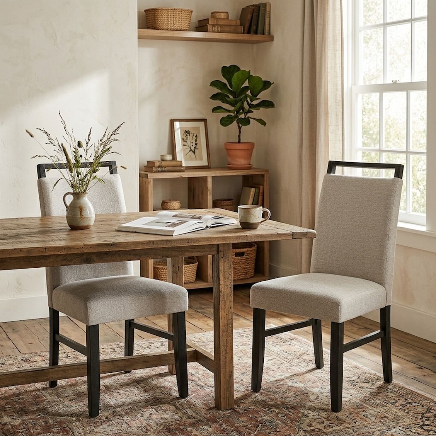 Sillas De Comedor Elegante Belice Blanco Pack 2 Unidades image number 0.0