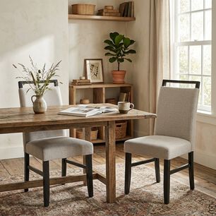 Sillas De Comedor Elegante Belice Blanco Pack 2 Unidades