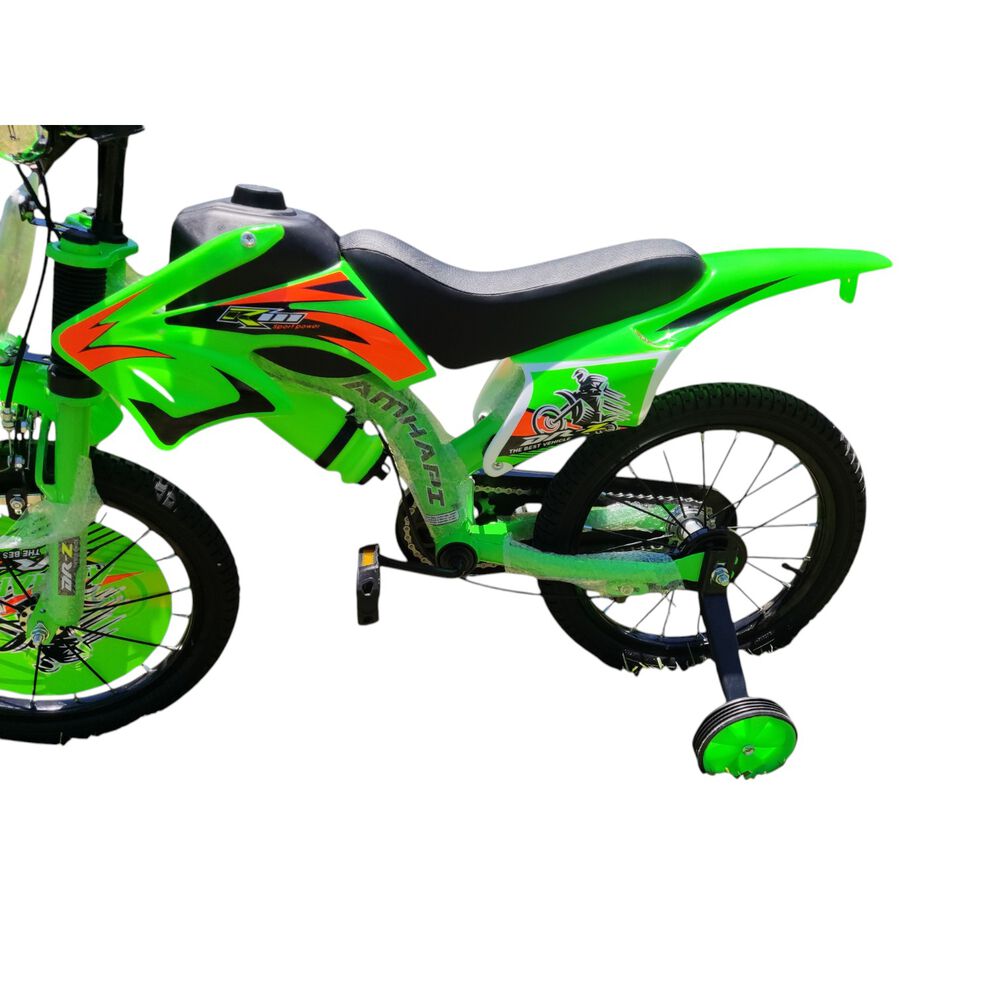 Bicicleta Aro 16 Bicimoto Amhapi Verde image number 4.0