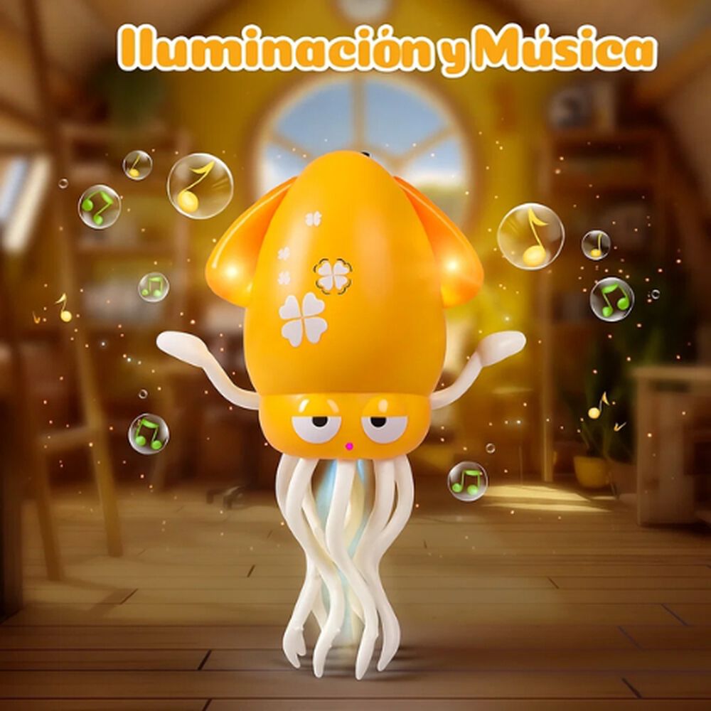 Pulpo Bailar&iacute;n Juguete M&aacute;gico Electr&oacute;nico Con Luces image number 4.0