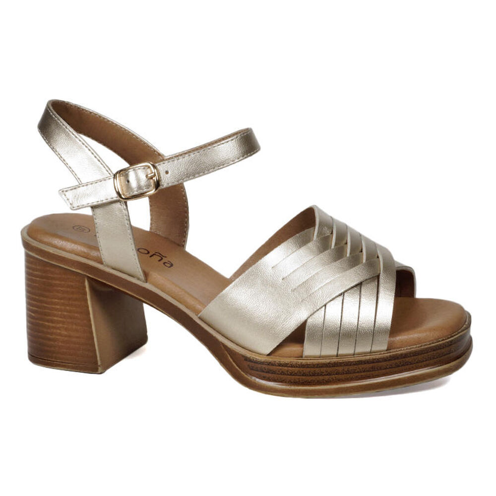 Sandalia Betzy Dorado image number 0.0