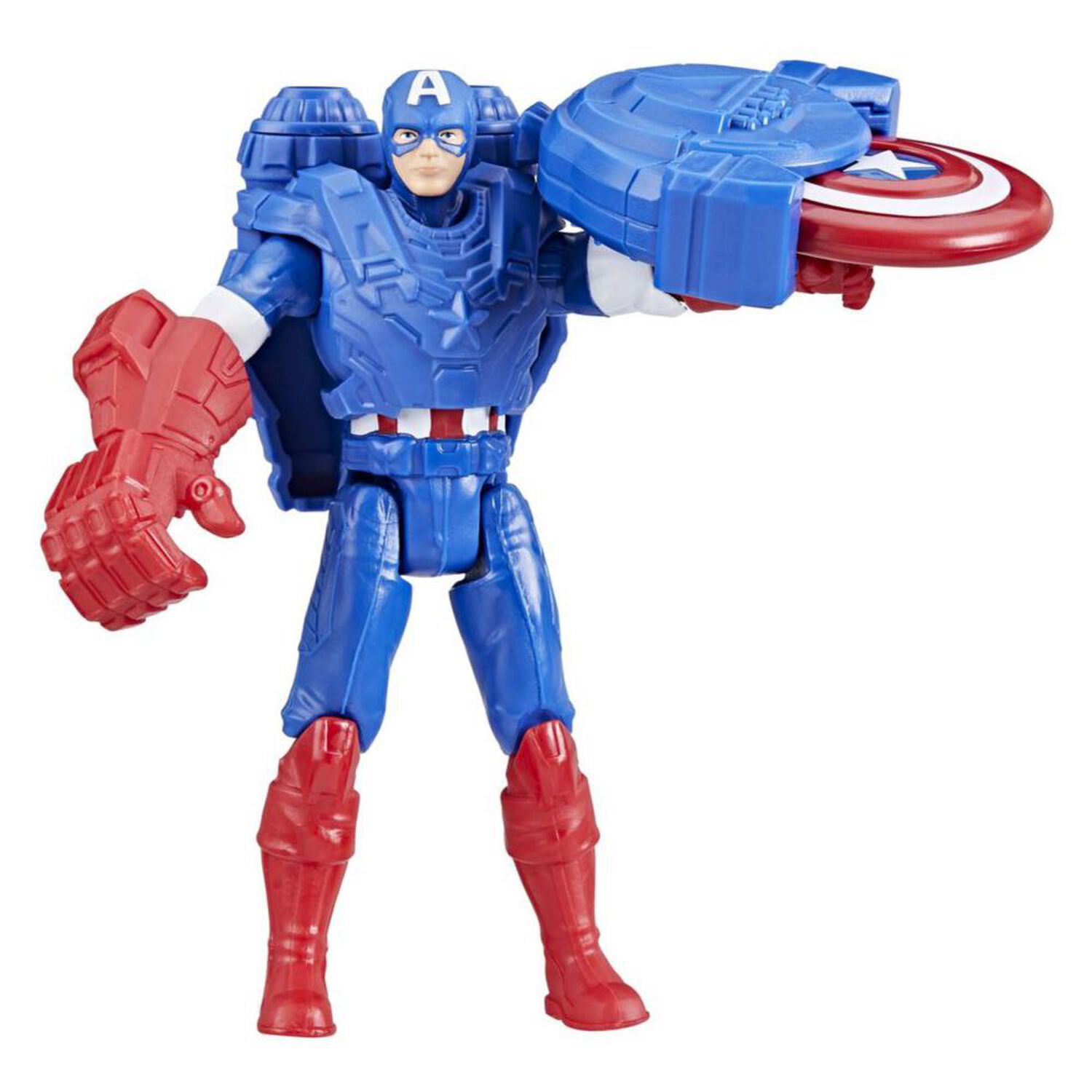 Figura De Acci&oacute;n Marvel Eic Hero Capit&aacute;n Am&eacute;rica image number 9.0
