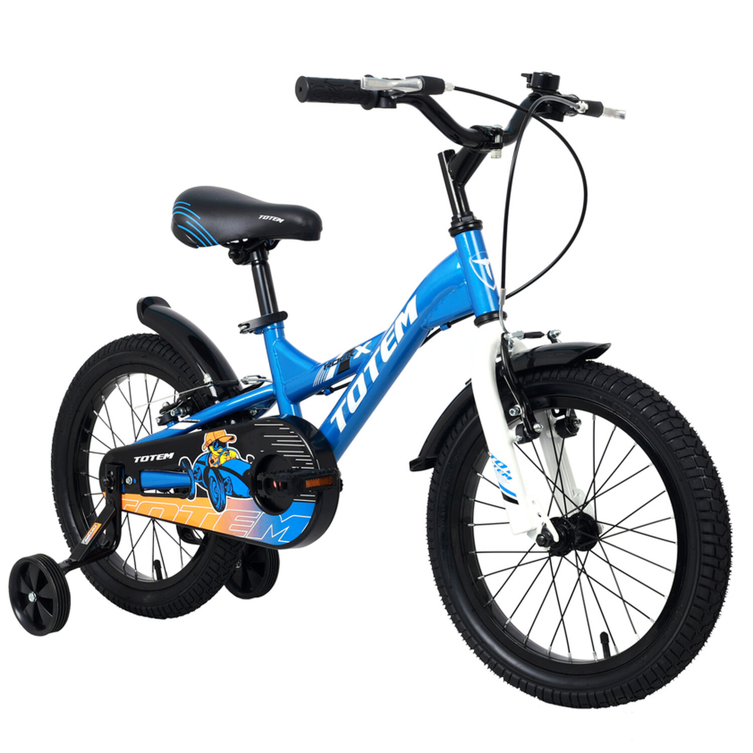 Bicicleta Totem Infantil Aro 16 Rock-x Color Azul image number 4.0