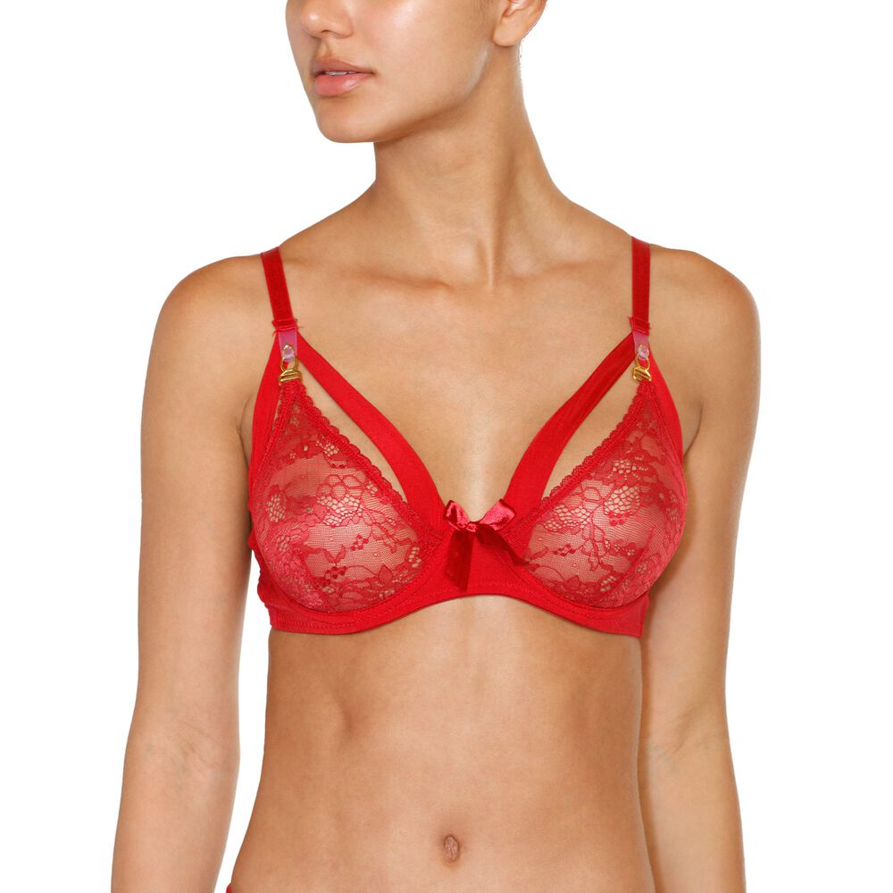 Sost&eacute;n Encaje Broche En Copa 3739 image number 1.0