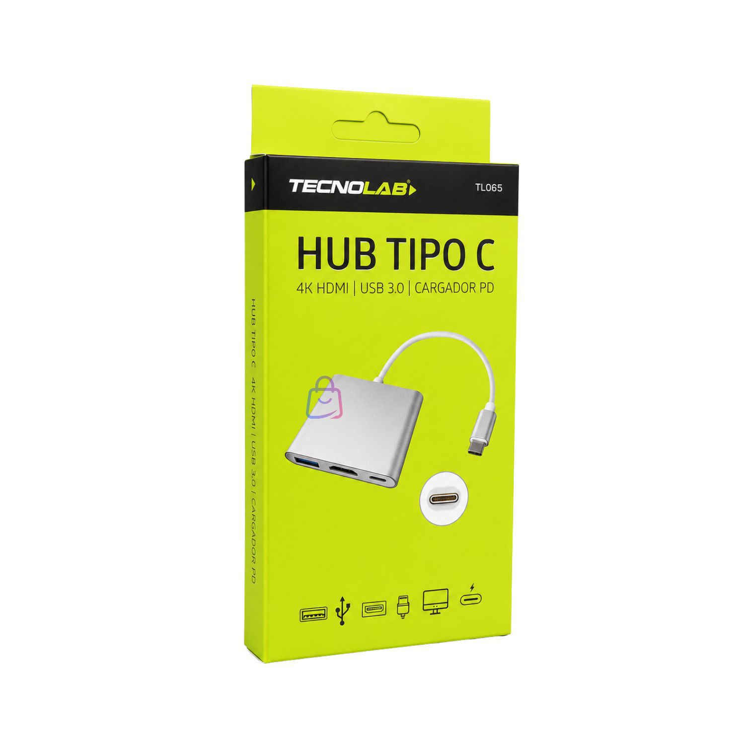 Hub Usb-c A Hdmi 4k Usb Carga Pd - Ps image number 3.0
