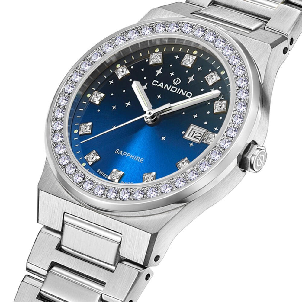 Reloj C4749/3 Candino Swiss Azul Mujer Gents Sport image number 2.0