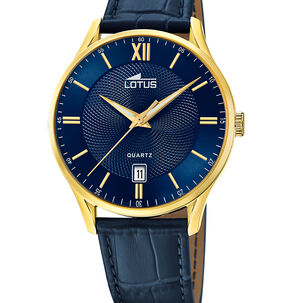 Reloj 18403/h Lotus Azul Hombre Revival
