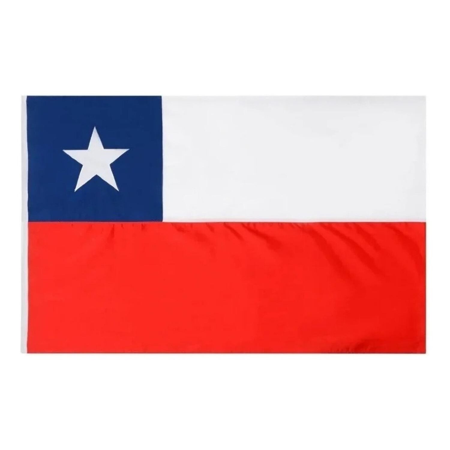 Bandera De Chile Escudo 80 Cm X 120 Cm Fiestas Patrias image number 0.0