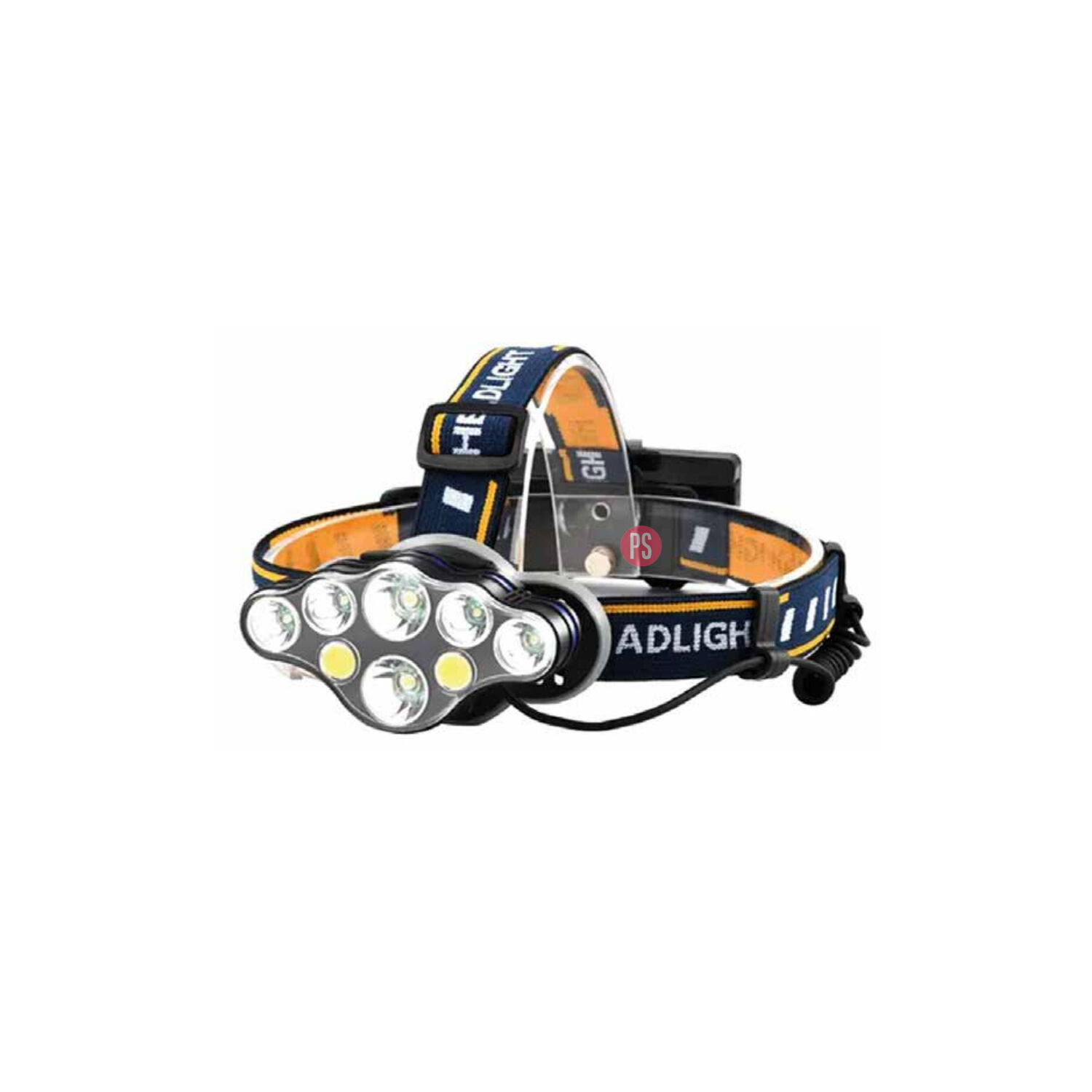 Linterna Led Cabeza 8 Luces Led Recargable - Ps image number 2.0