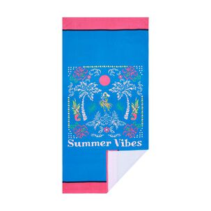 Toalla De Playa Casaideal Vibes / 75 X 150 Cm