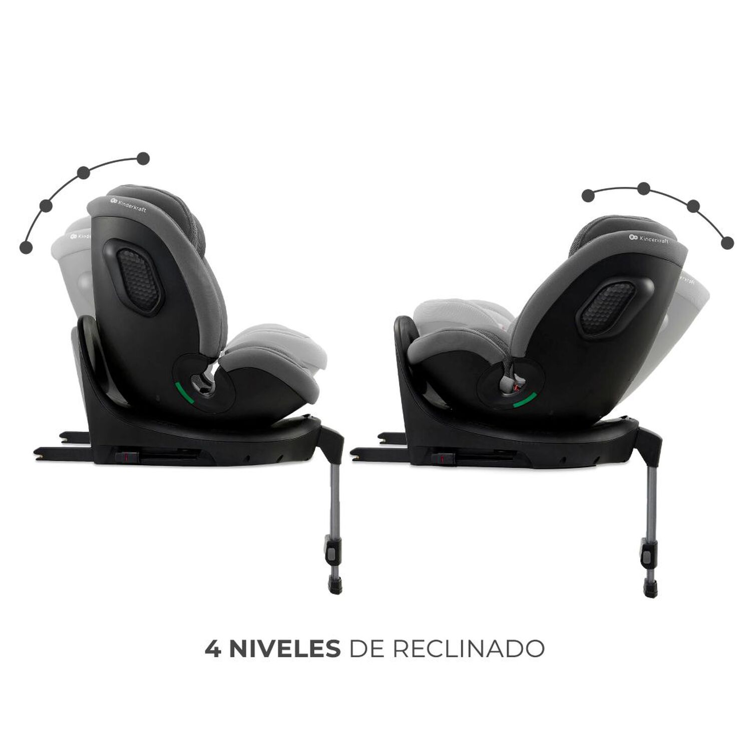 Silla De Auto Convertible Xrider 2 I-size Gris image number 3.0