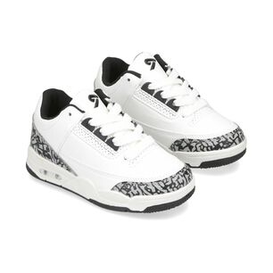Zapatilla Infantil Ni&ntilde;o Topsis White