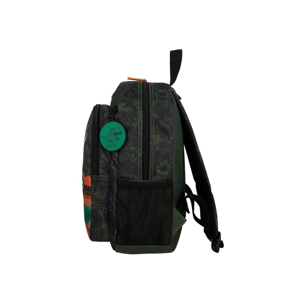 Mochila Xtrem Kinder 6xt Dino Verde Oliva image number 4.0