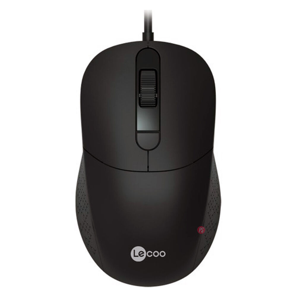 Mouse Usb Dpi Ajustable Lecoo Ms102 Negro - Ps image number 1.0