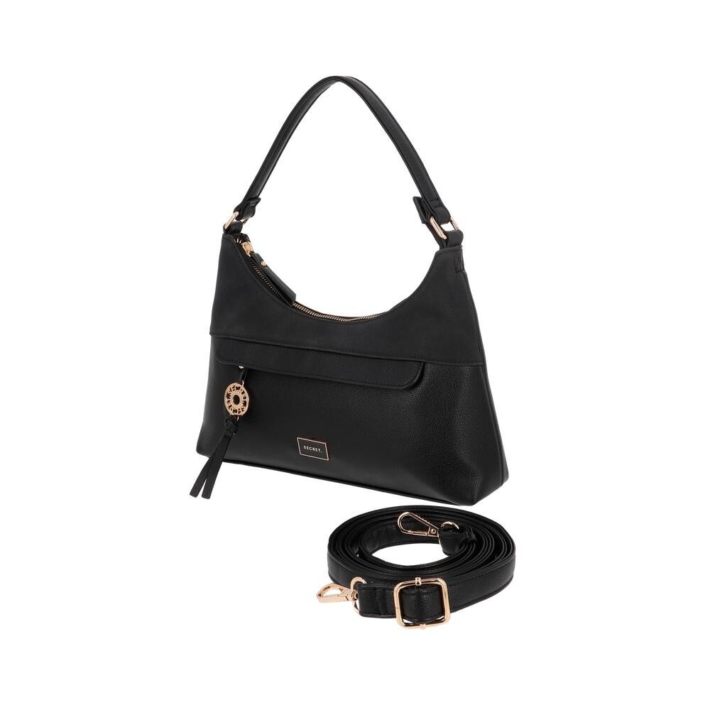 Bandolera Secret Laurens St6 M Negro image number 5.0
