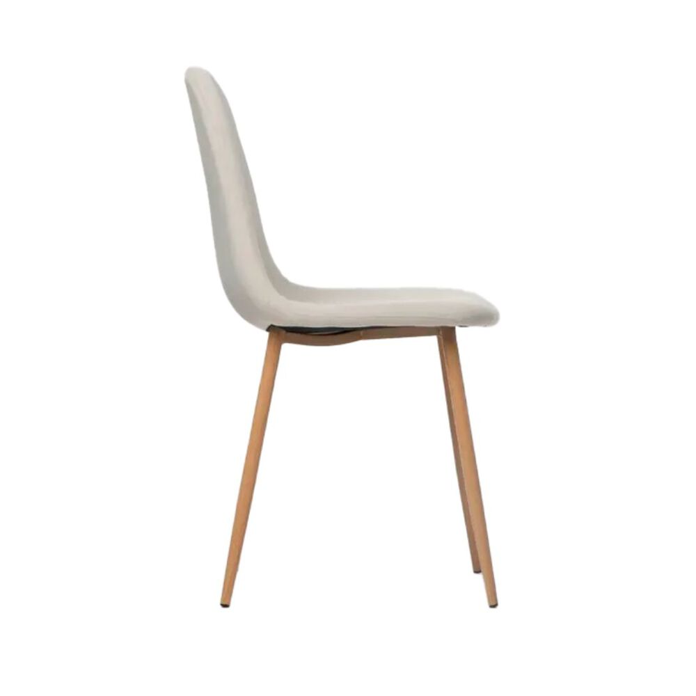Pack 4 Sillas De Comedor Spoon Beige image number 2.0