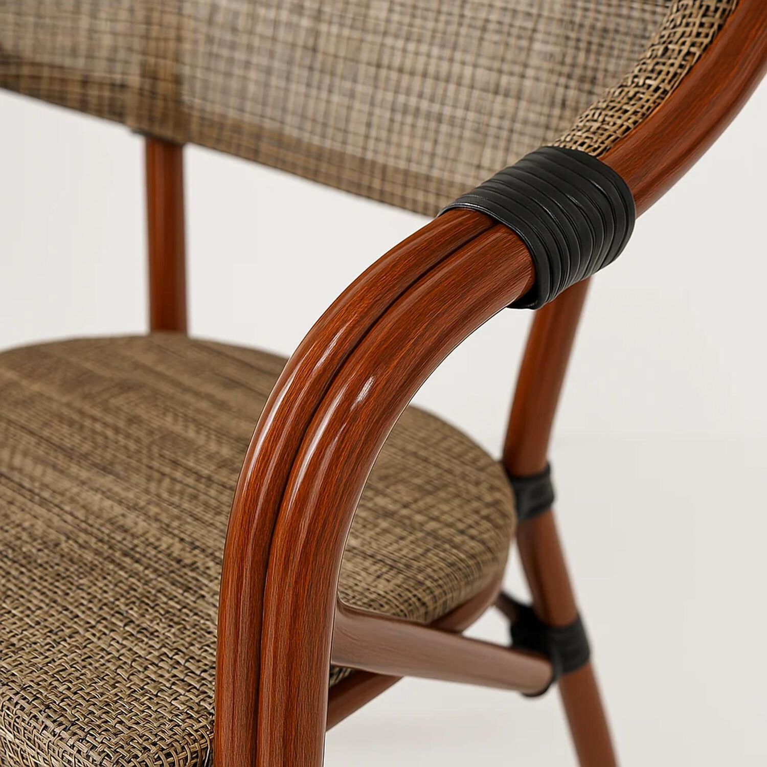 Silla Bistro Parisina Textileno Con Reposabrazos - Beige image number 11.0