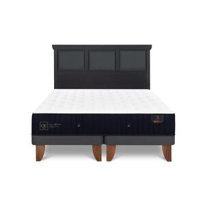 Cama Europea Cic Linea Premium / King / Base Dividida + Respaldo