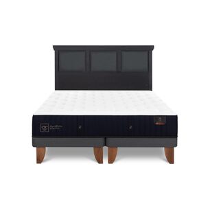 Cama Europea Cic Linea Premium / King / Base Dividida + Respaldo