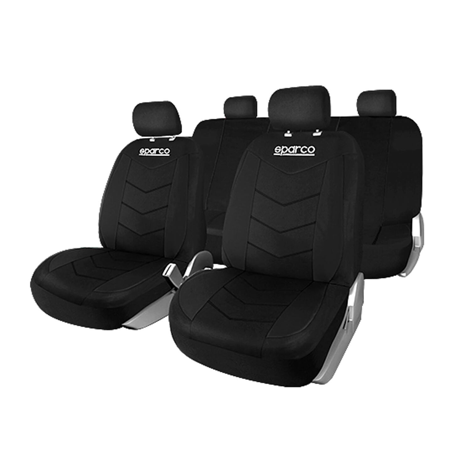 Fundas Cubreasiento Sparco Universal Poliester Negro Sps431bk - Sp image number 2.0
