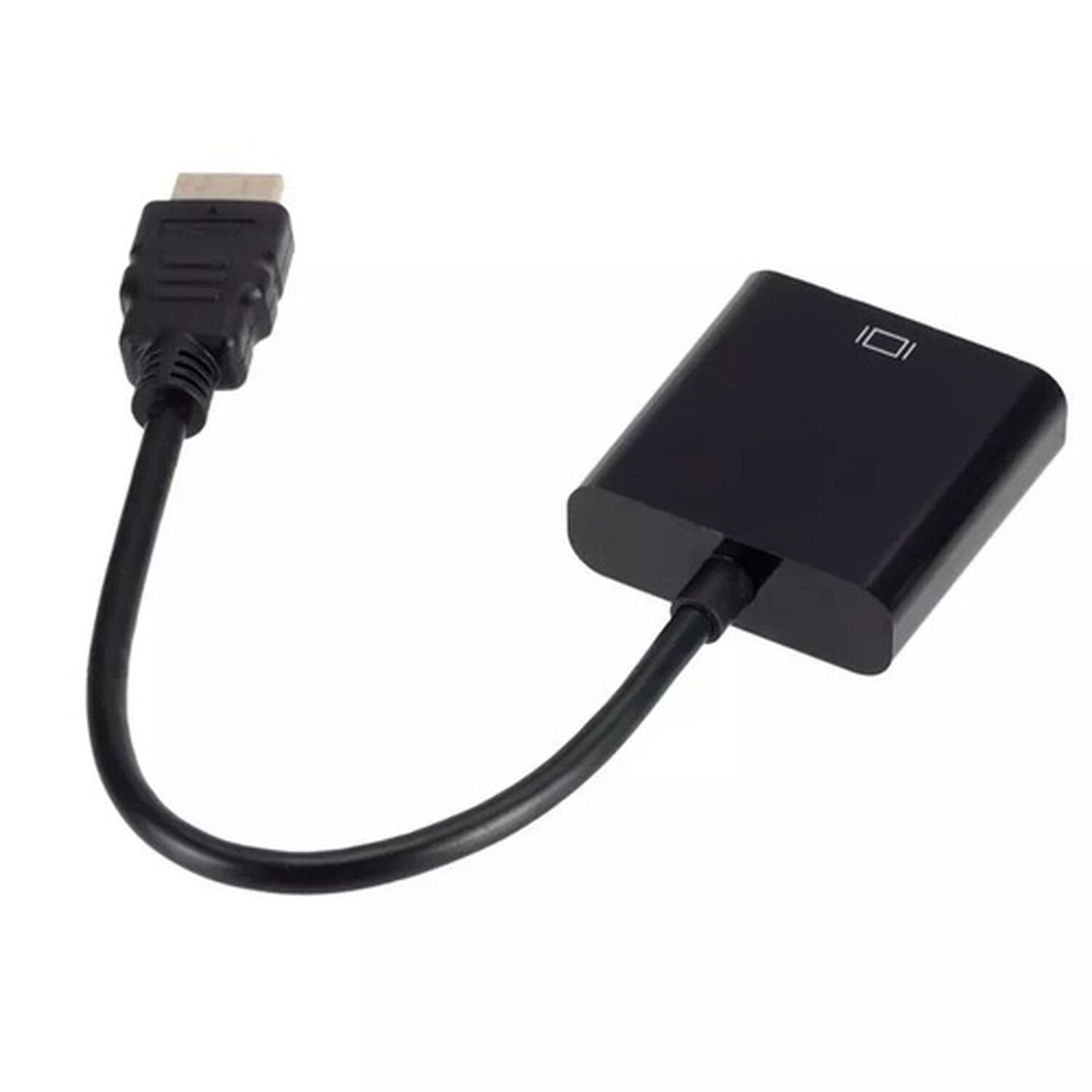 Adaptador Hdmi A Vga Conversor Transformador Hdmi Macho A Vga Hembra Convertidor Para Monitores image number 1.0