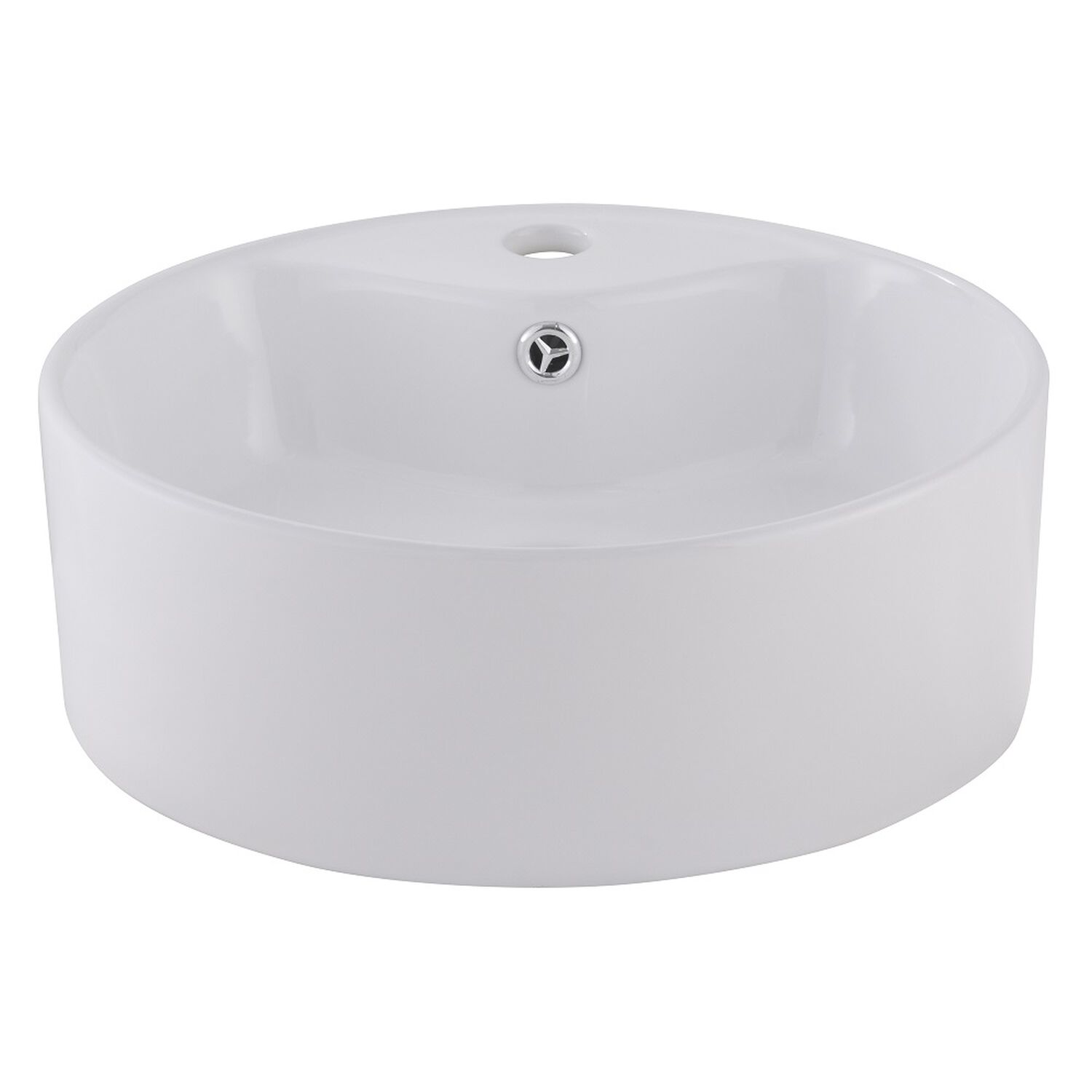 Lavamanos Sobreponer Domsa Slc8011 Blanco 41x41x14 Cm image number 0.0