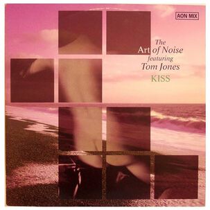 Art Of Noise Ft. Tom Jones - Kiss | 12" Maxi Single Usado