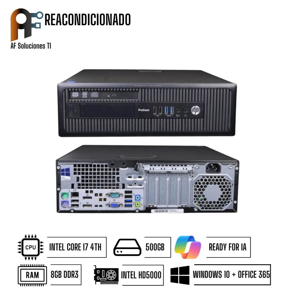 Computador Hp Prodesk 600 G1 Descontinuado image number 2.0