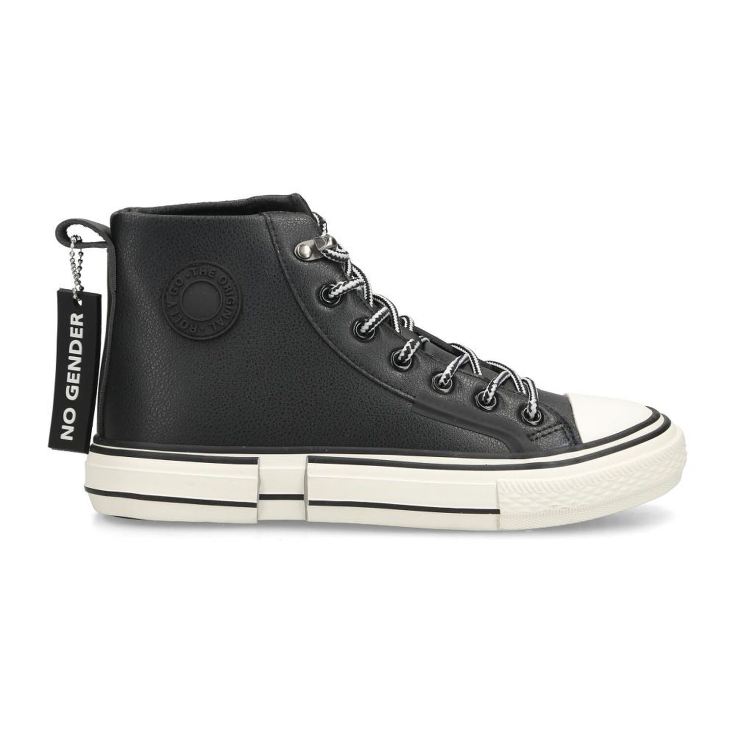 Zapatilla Urbana Mujer Rolly Go Black image number 2.0