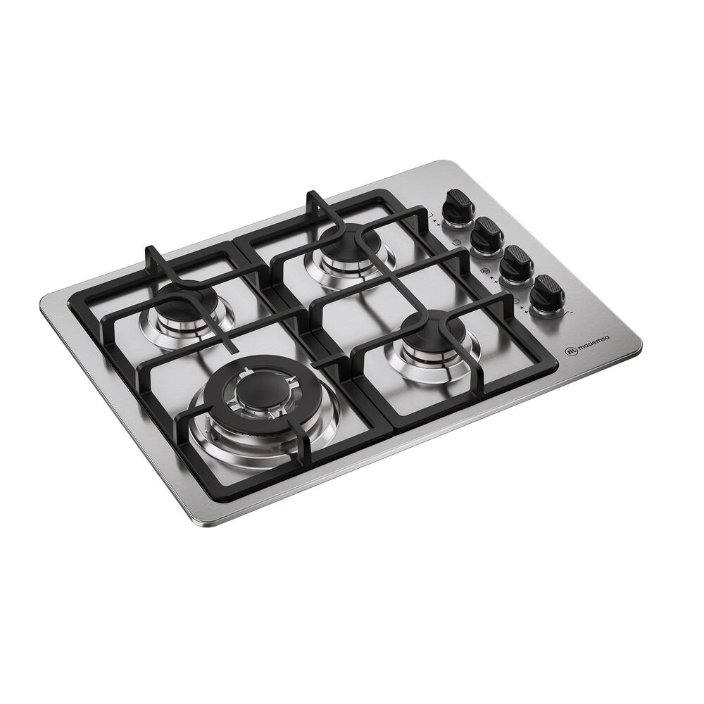 Encimera A Gas 4 Platos Triple Llama Y Parrilla Hierro Fundido Km4tx image number 3.0