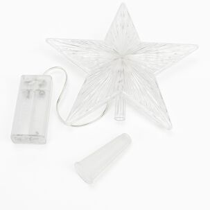 Set 6 Estrellas Punta Arbol Calida 15cm A Pilas Decoracion Set 6 Estrellas Punta Arbol Calida 15cm A Pilas Decoracion
