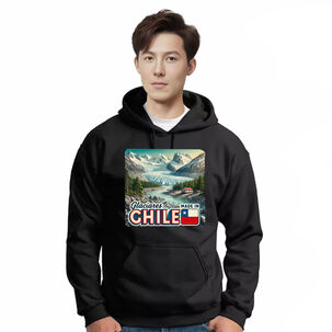 Polera Canguro Diseño Paisaje Chile