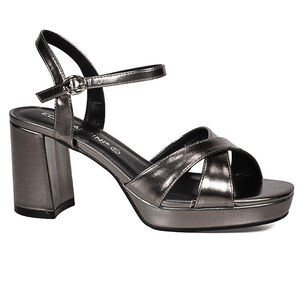 Sandalia Nelvis Plateado