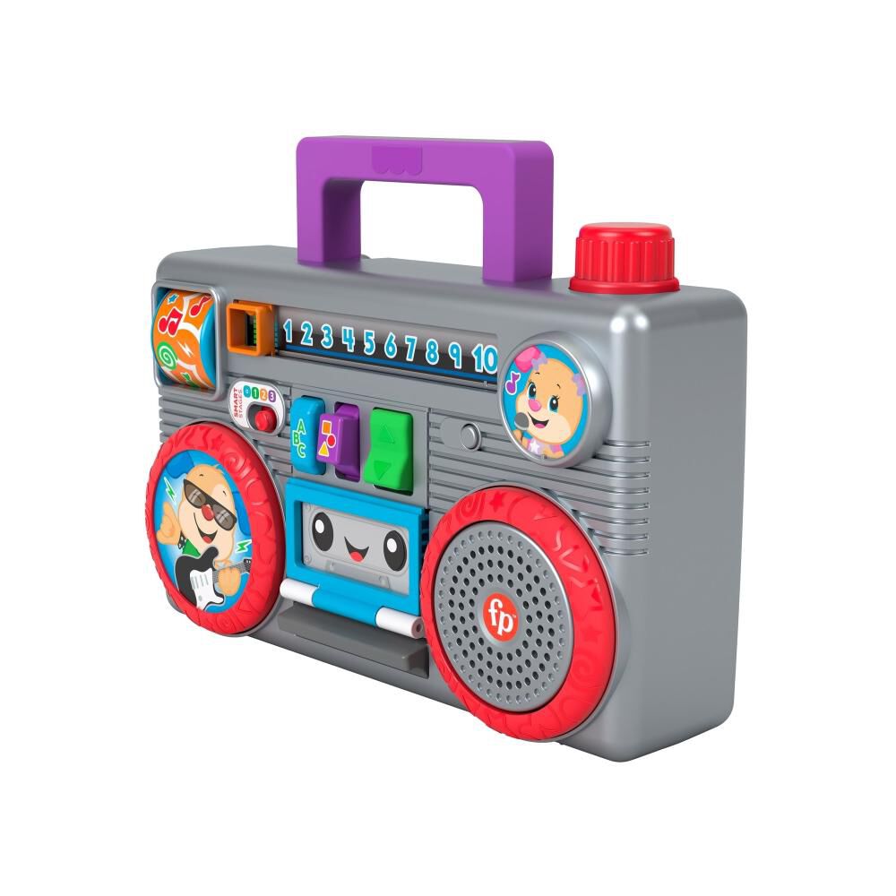 Juguete Interactivo Fisher Price Radio Portátil Baila Y Aprende image number 2.0