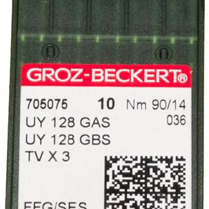 Agujas Colleretera Máquina Coser Indust.grozbeckert Uy128gas
