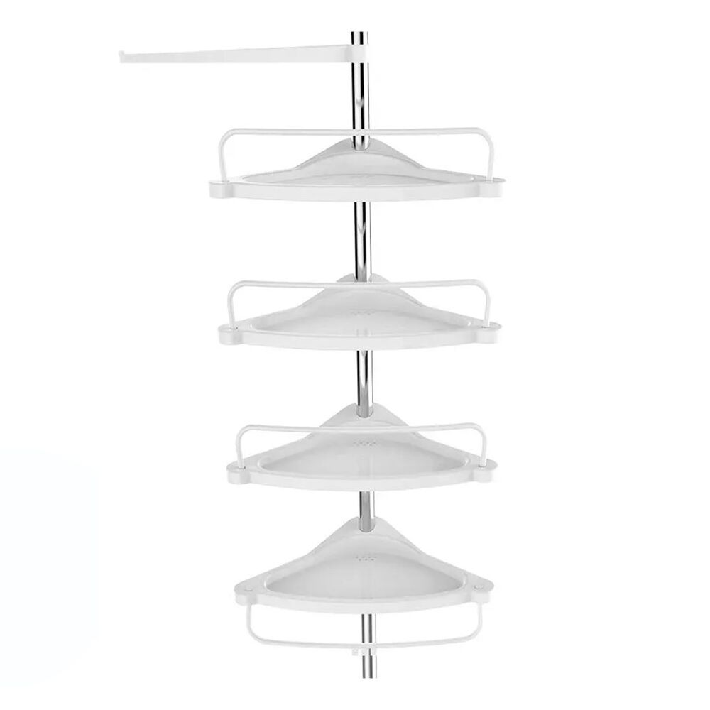 Organizador Esquinero Ajustable 4 Niveles Para Baño image number 0.0