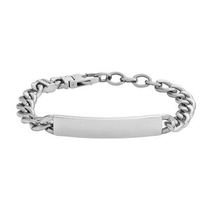 Pulsera Fossil Jf04164040 Plateado Hombre