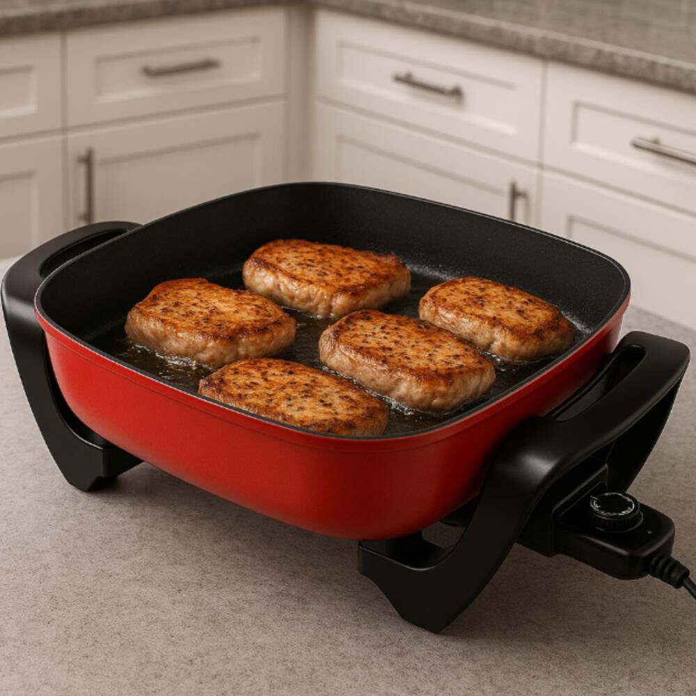 Sartén Eléctrico Multifuncional Inteligente Xl 1500w image number 6.0